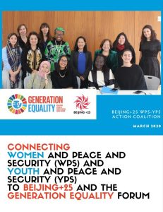 Connecting Women and Peace and Security (WPS) and Youth and Peace and Security (YPS) to Beijing+25 and the Generation Equality Forum