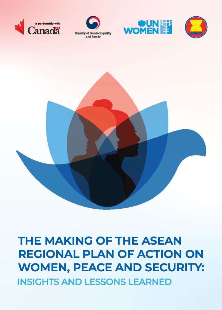 Cover page of the Making of ASEAN Regional Plan of Action on Women Peace and Security