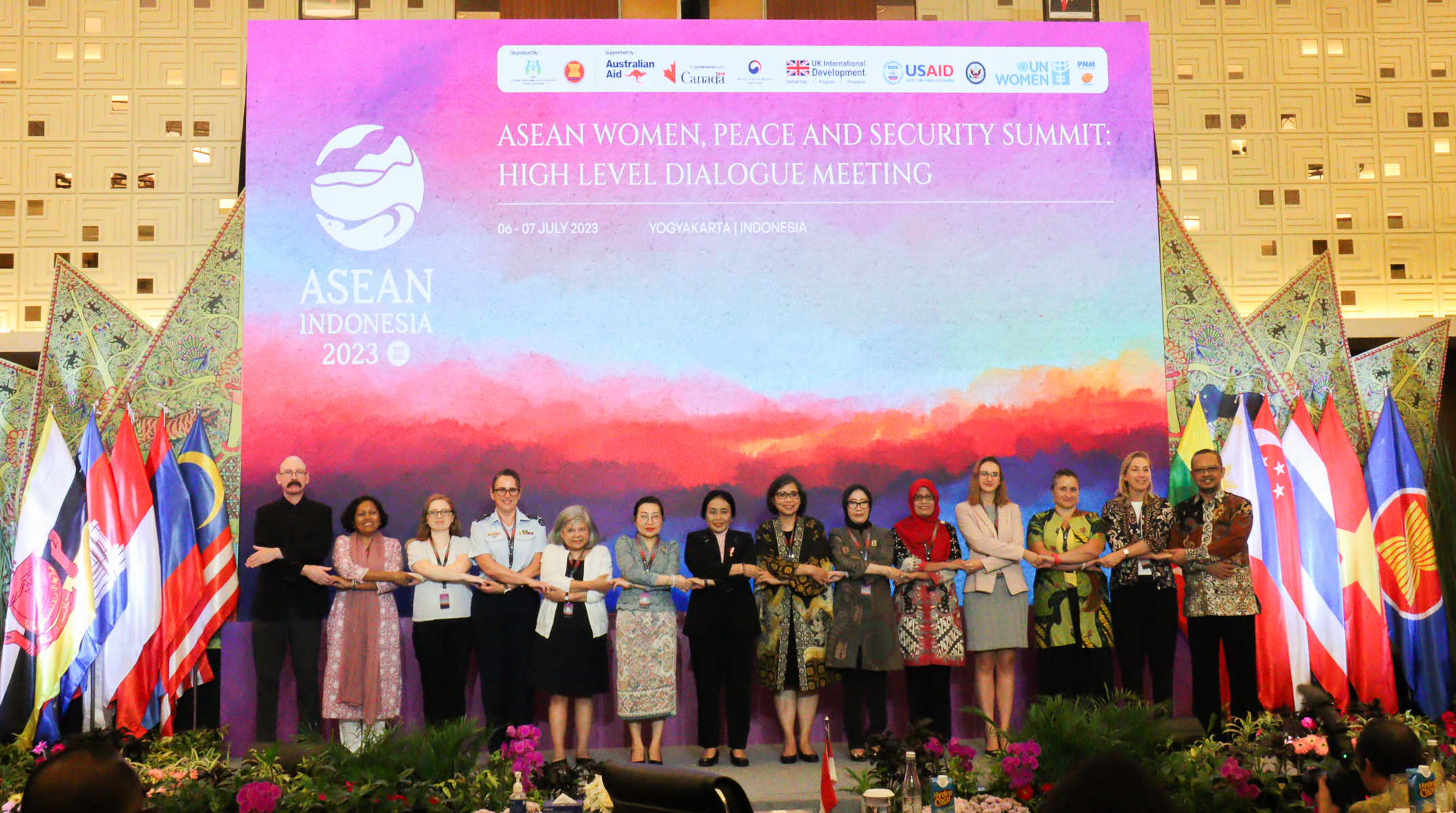 Representatives of Indonesia, ASEAN and development partners joined hands at the ASEAN WPS Summit organized on 6-7 July 2023 in Yogyakarta, Indonesia.