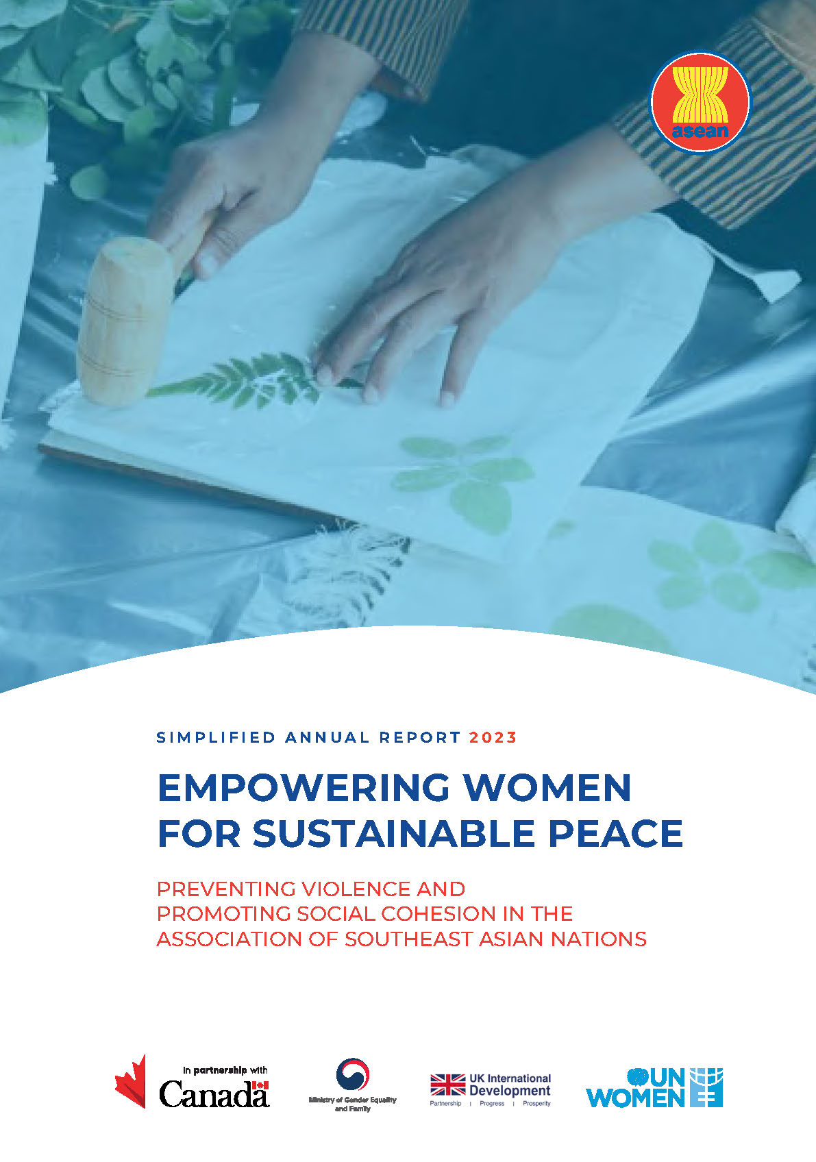 Annual Report 2023 Empowering Women For Sustainable Peace Wps Asean